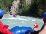 SWISS RAFTING 2009 - to nejlep z raftingu ve vcarsku, Poas, voda a parta super. - fotografie 360