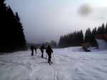 Zkladn KURZ SKIALPINISMU, Poas vypadalo strali, ale nakonec se z toho vyvinula ndhern akcika s pardnm poasm. Nedln krusta, byla pn hust.. - fotografie 56