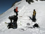 SILVRETTA - OPRAVDOV SKIALPINISTICK RJ - 2011, tyi dny ve sluncem zalitch horch. Pochvala vem astnkm za pohodu a super vkony. Odpoledn siesta byla vdy odmnou za rann vstvn... - fotografie 161