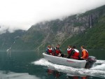 RAFTING EXPEDICE NORSKO 2008, Vborn parta, postupn se zlepujc poas, ideln stavy vody v ekch a opravdov outdoorov dobrodrustv to byla expedice Rafting Norsko 2008 - fotografie 209